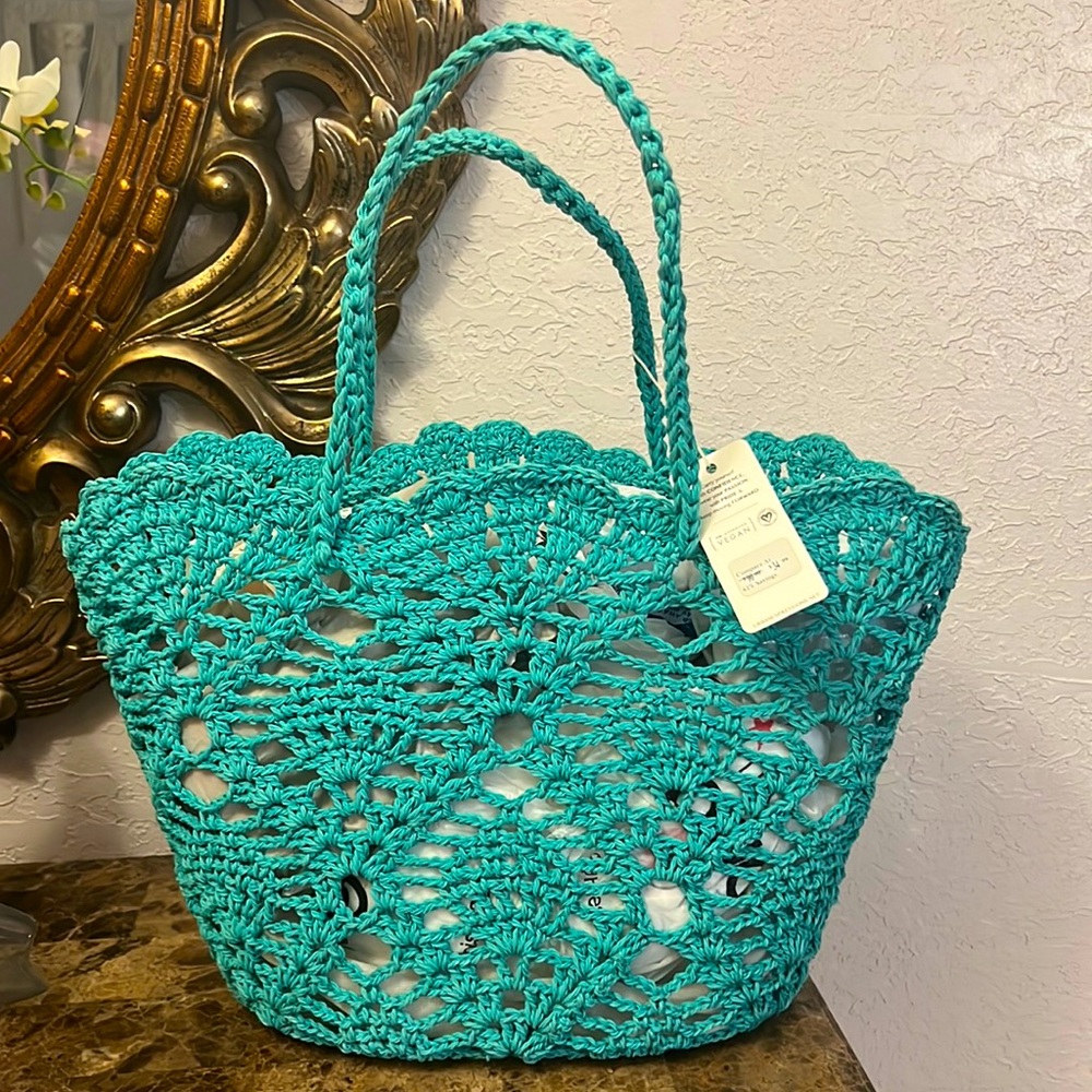 New with tag turquoise bag